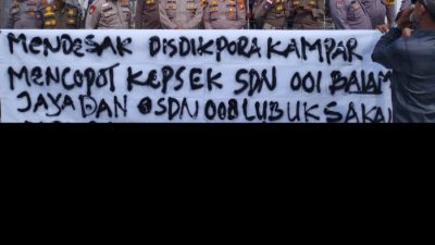 Diduga Kembali Perdagangkan Buku LKS, SERAM RIAU Desak Disdik Kampar Copot Kepala SDN 001 Balam Jaya dan Kepala SDN 008 Lubuk Sakai